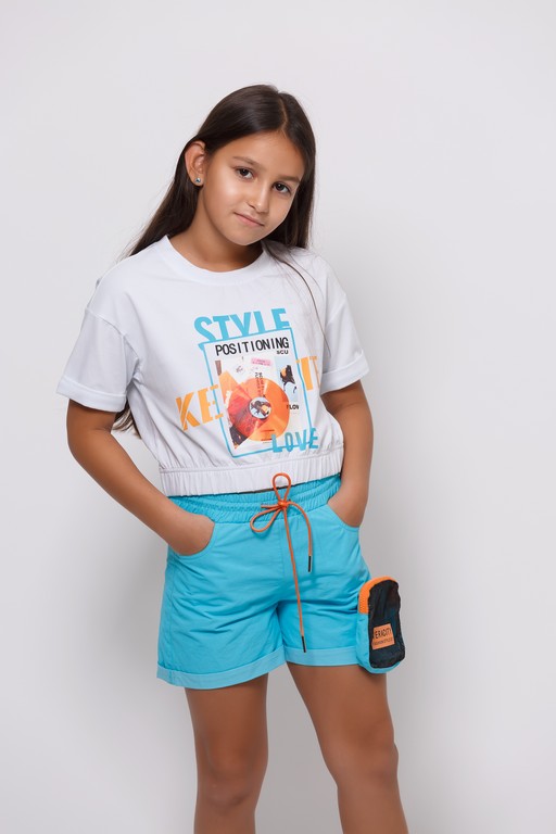 модная детская одежда 20993 шорты для девочки 