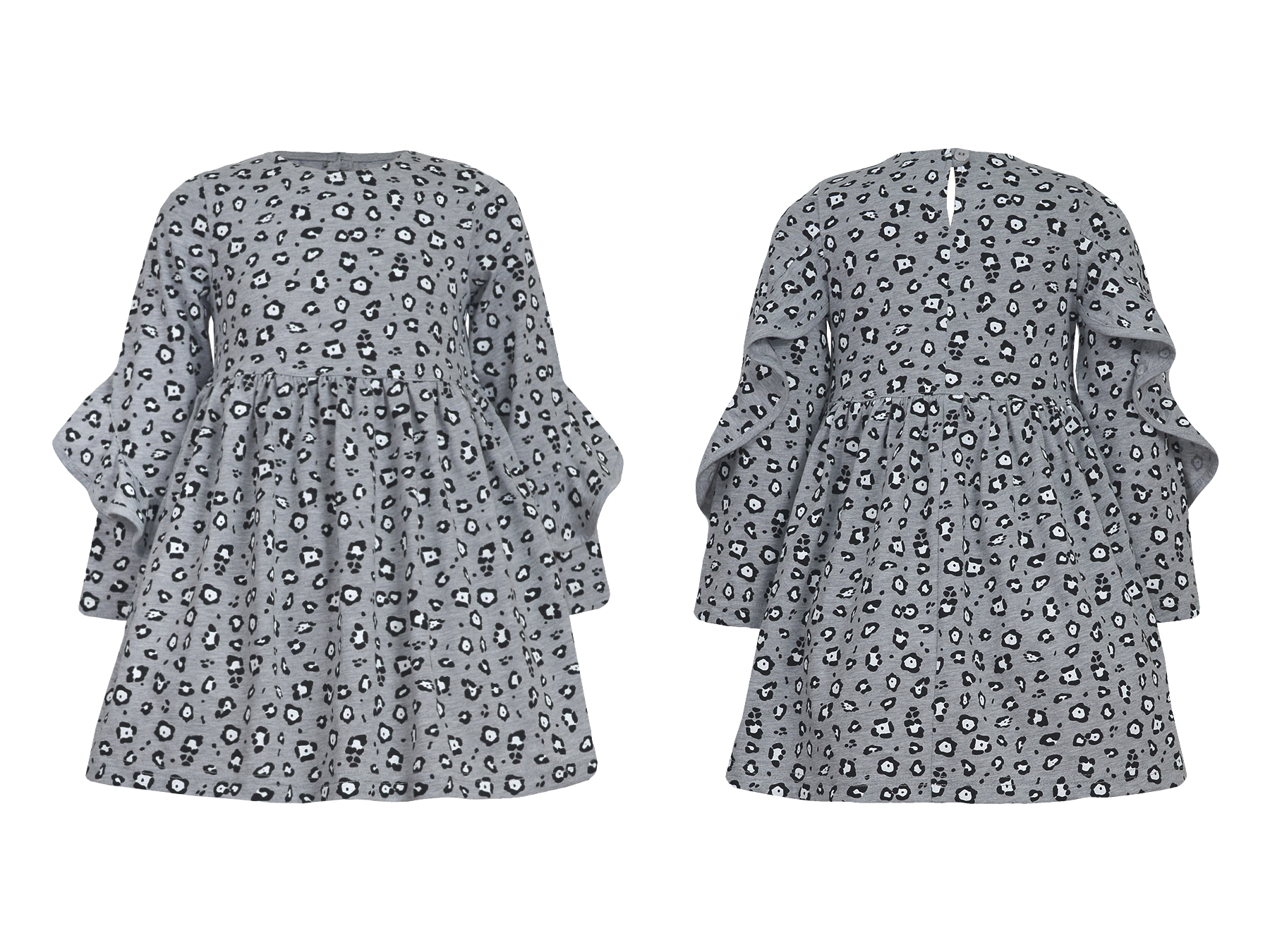 модная детская одежда 9-45 платье