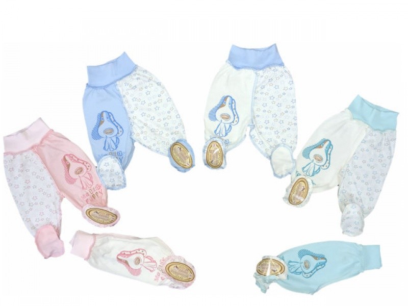 10991 Ползунки евро Звезда кулирка