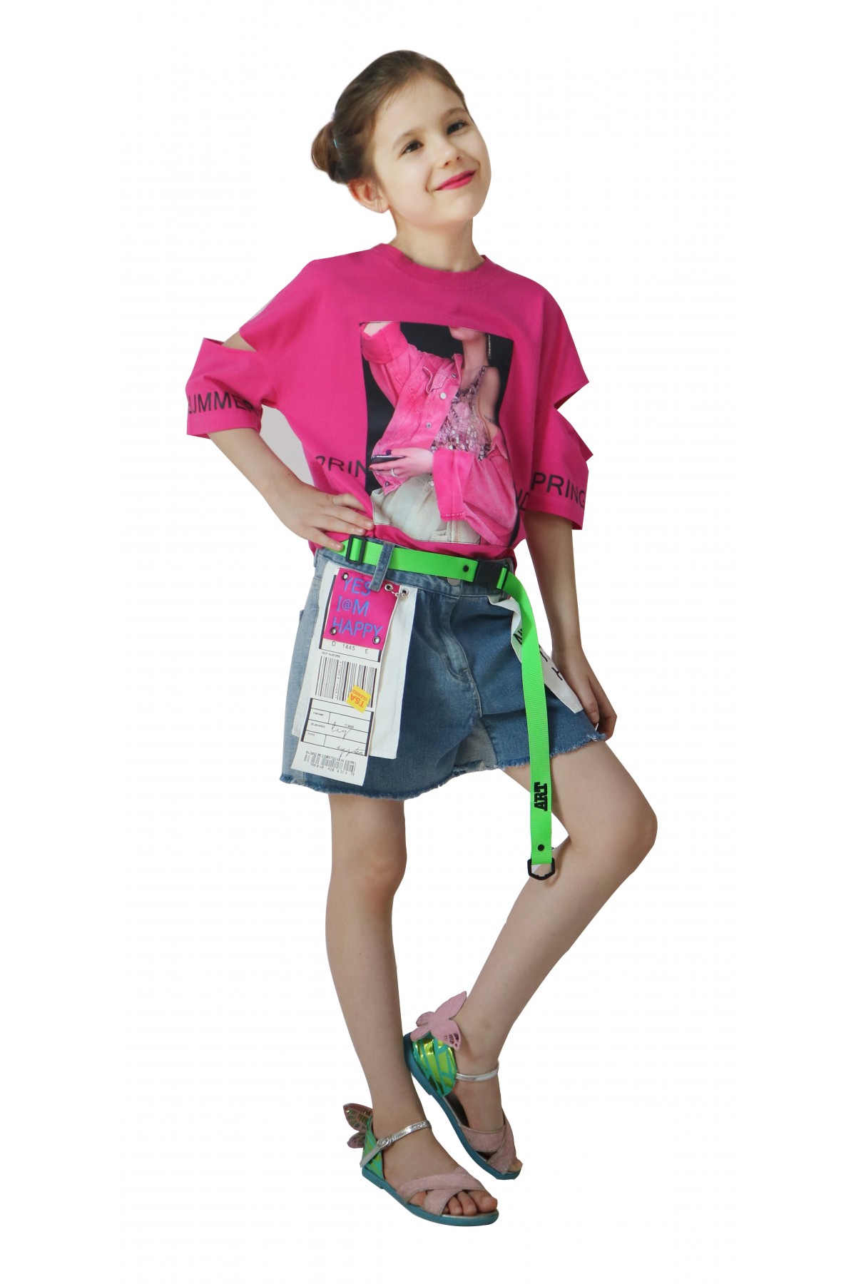 модная детская одежда 20943 шорты для девочки 