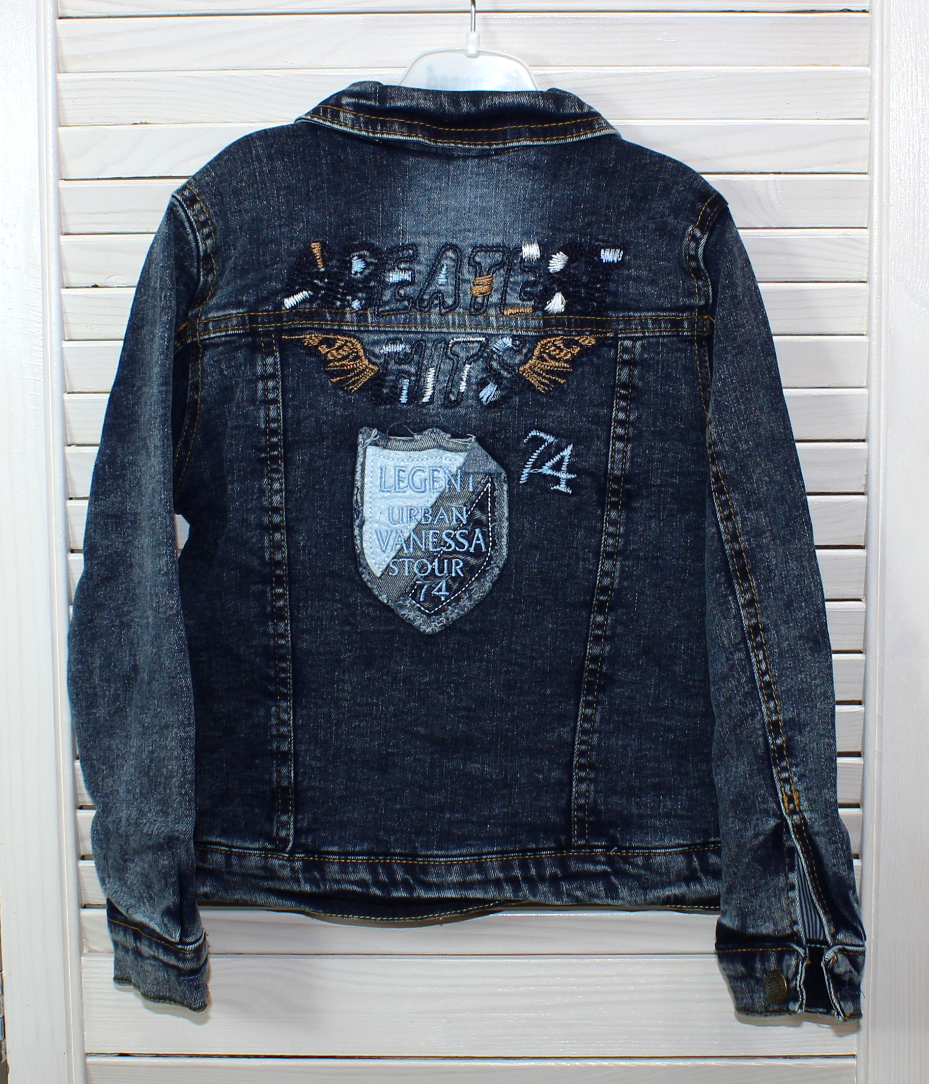 46124 Куртка джинсовая для мальчика