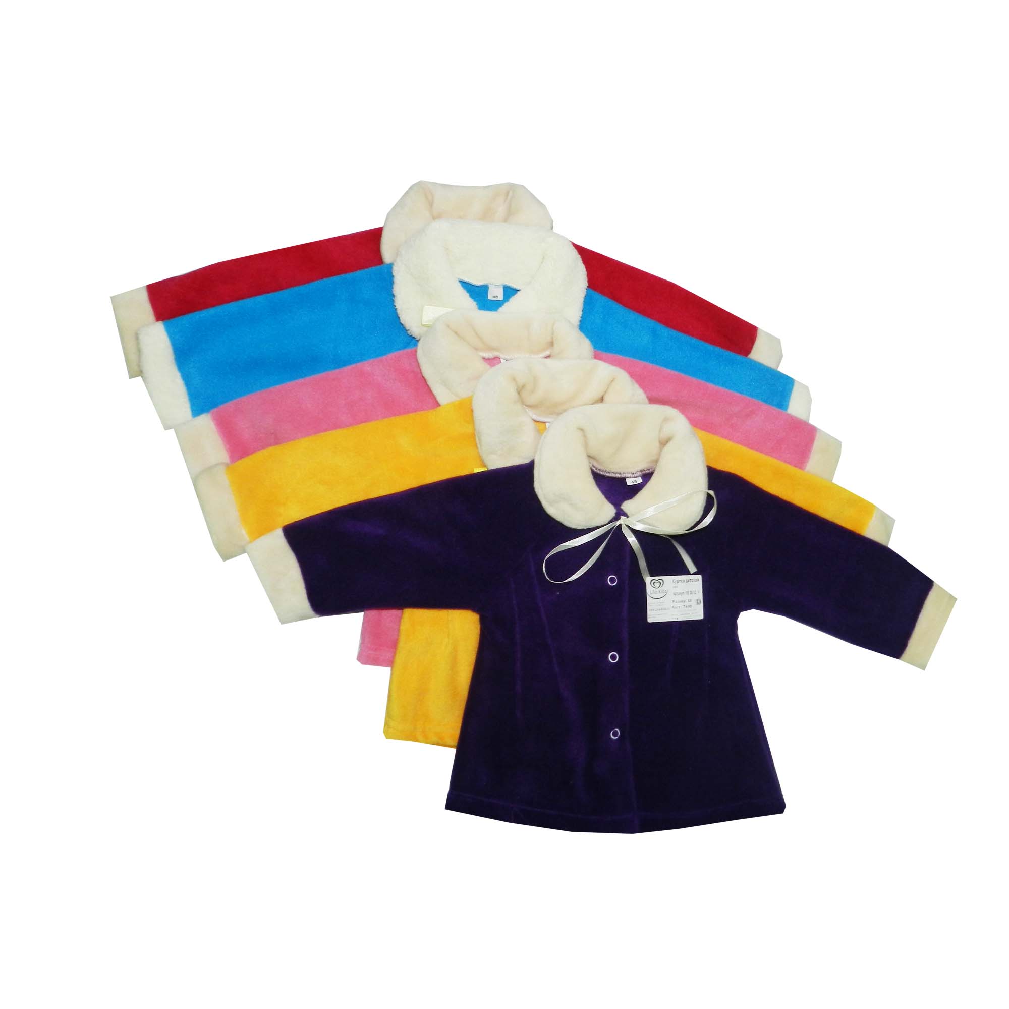 050052 У Куртка для девочки флис