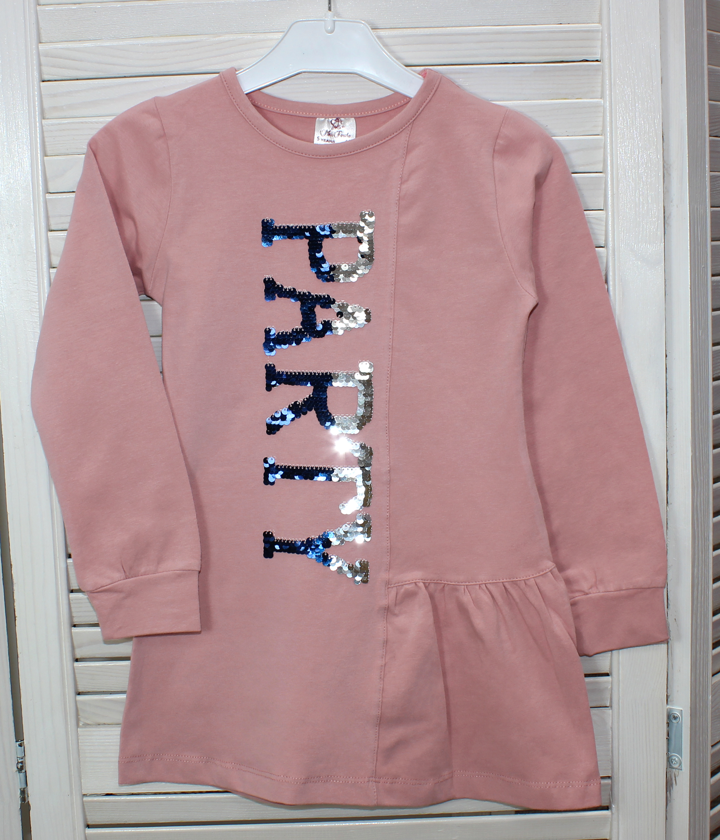 модная детская одежда 065 платье для девочки