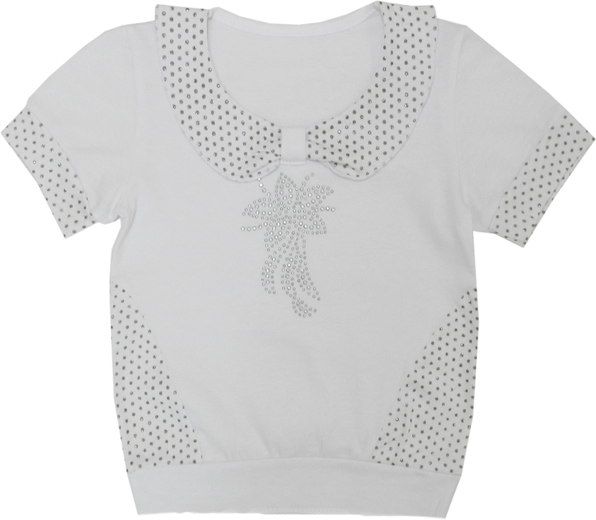 0508 У Блуза кулир со стразами