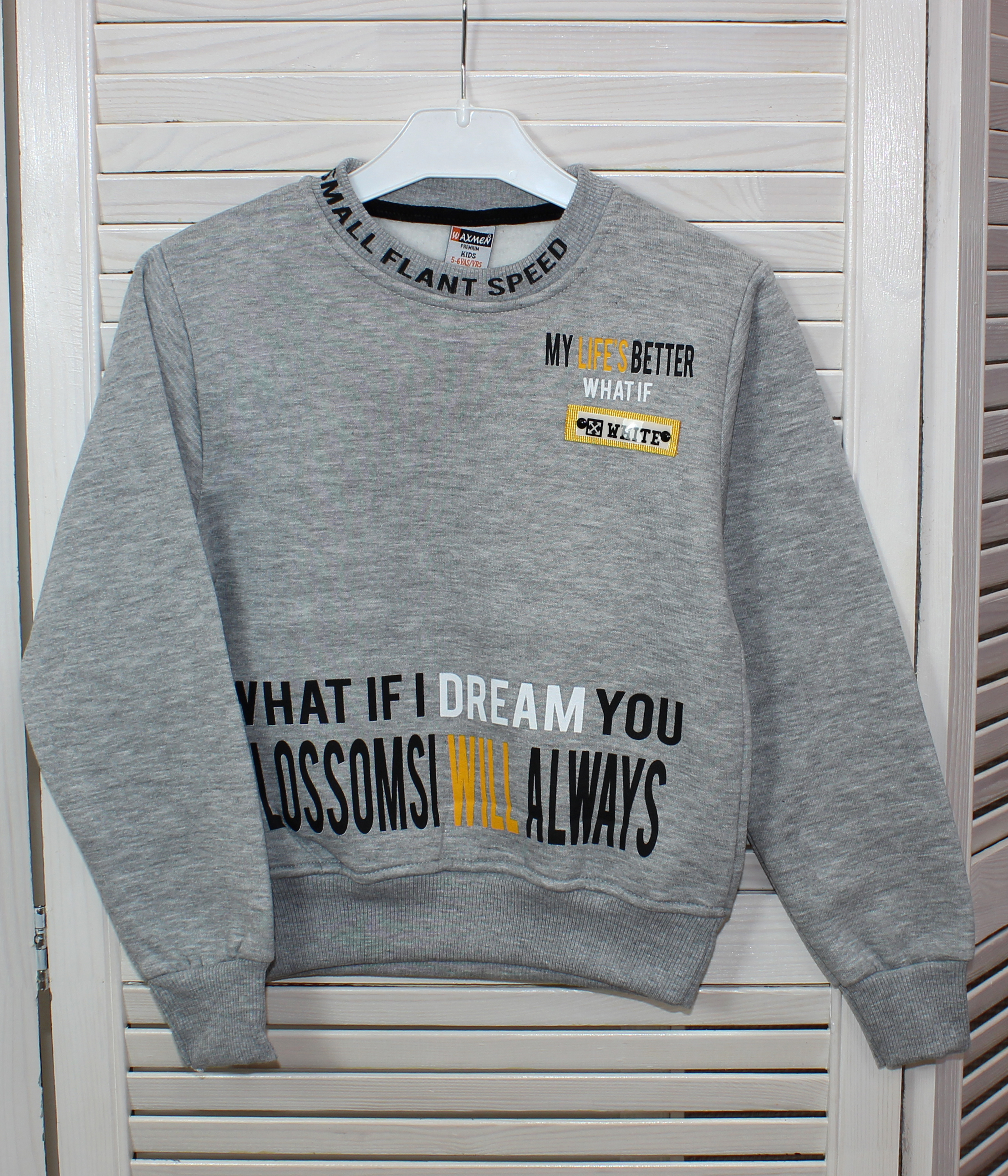 модная детская одежда 6114  джемпер для мальчика(начес) джемпера/водолазки/жакеты