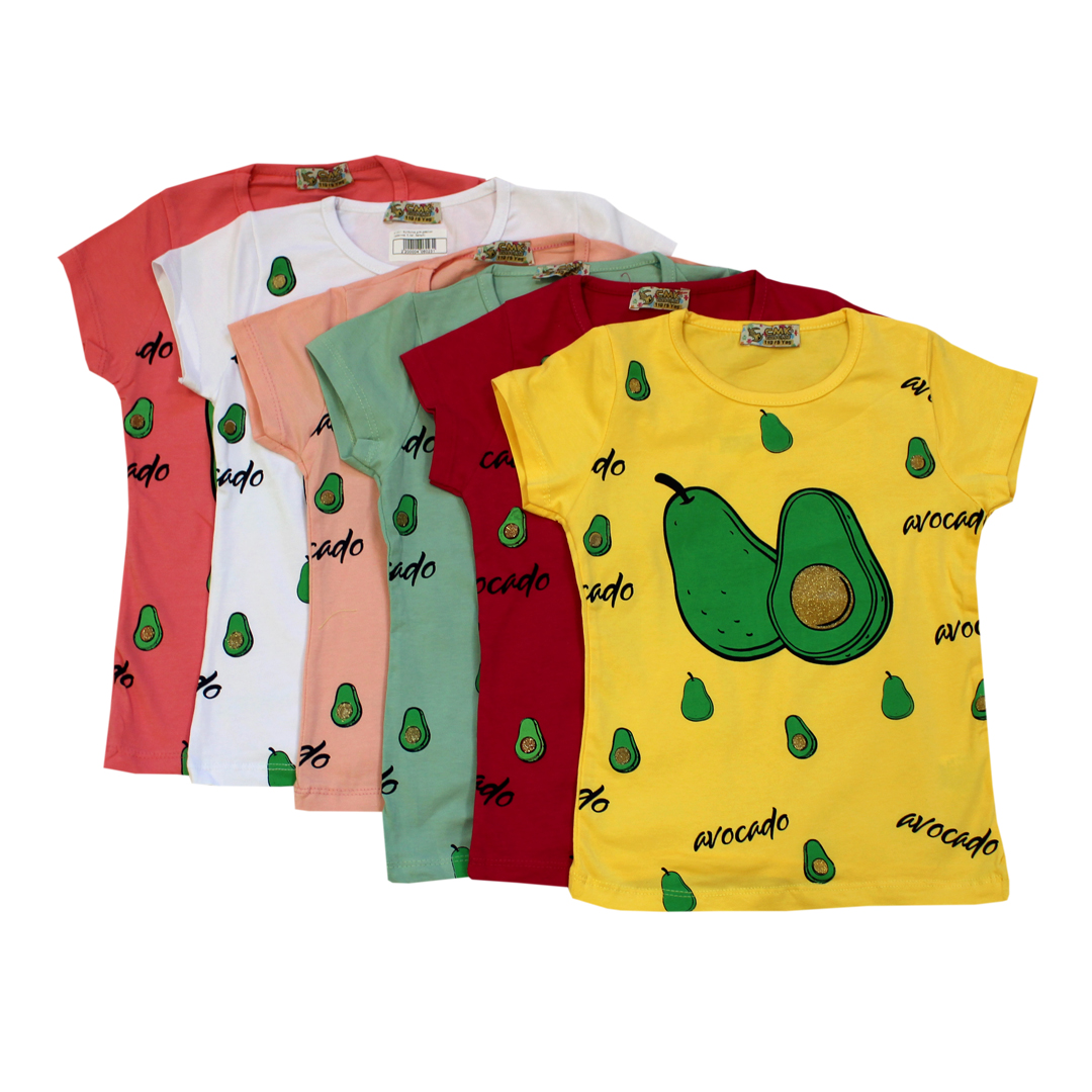 модная детская одежда 4130/1 футболка для девочки