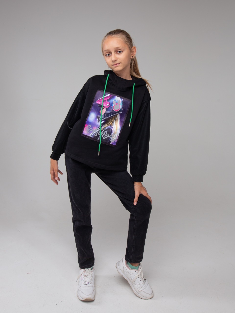 модная детская одежда 21178 брюки для девочки