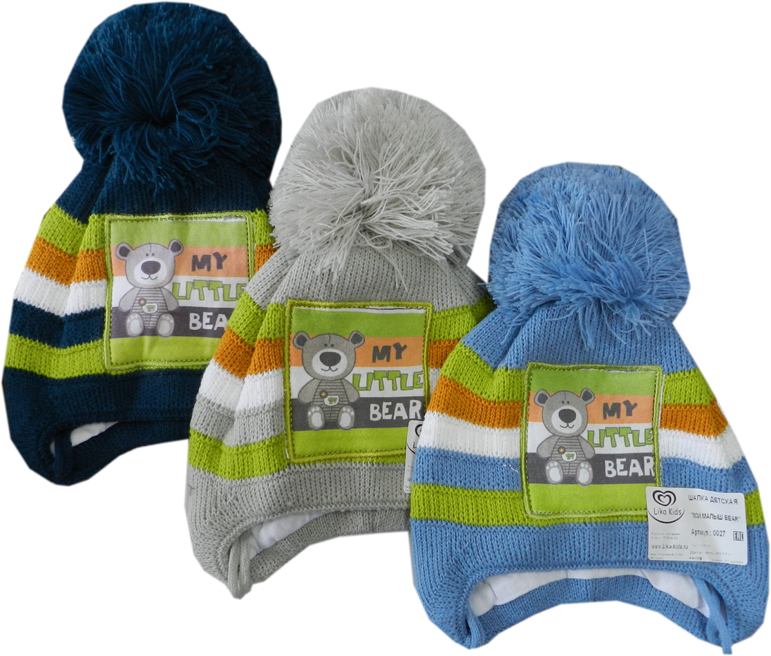 0027 Мой малыш  хлопок шапка детская 