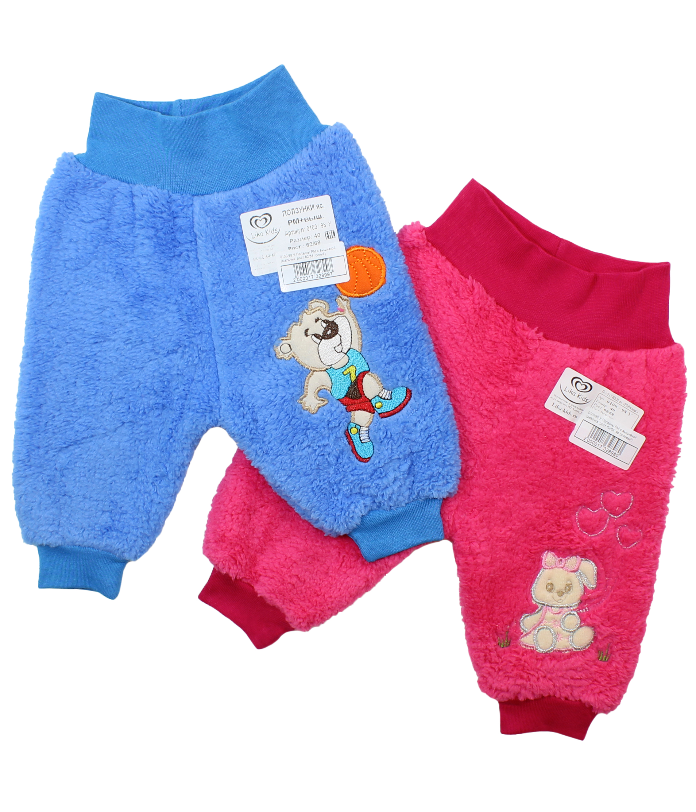 качественная одежда 0100/98 у ползуны рм с вышивкой