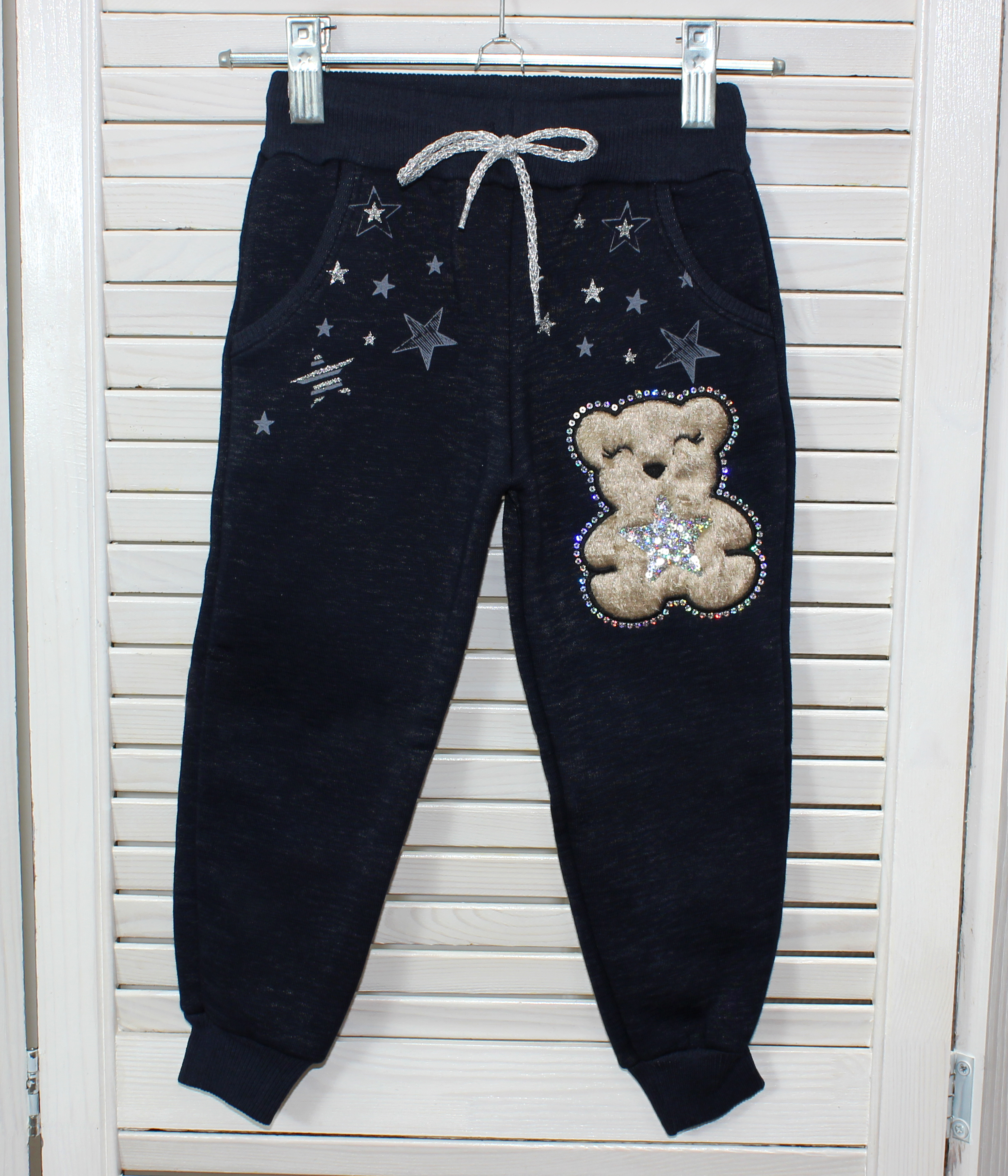 модная детская одежда 5947 брюки для девочки(начес)