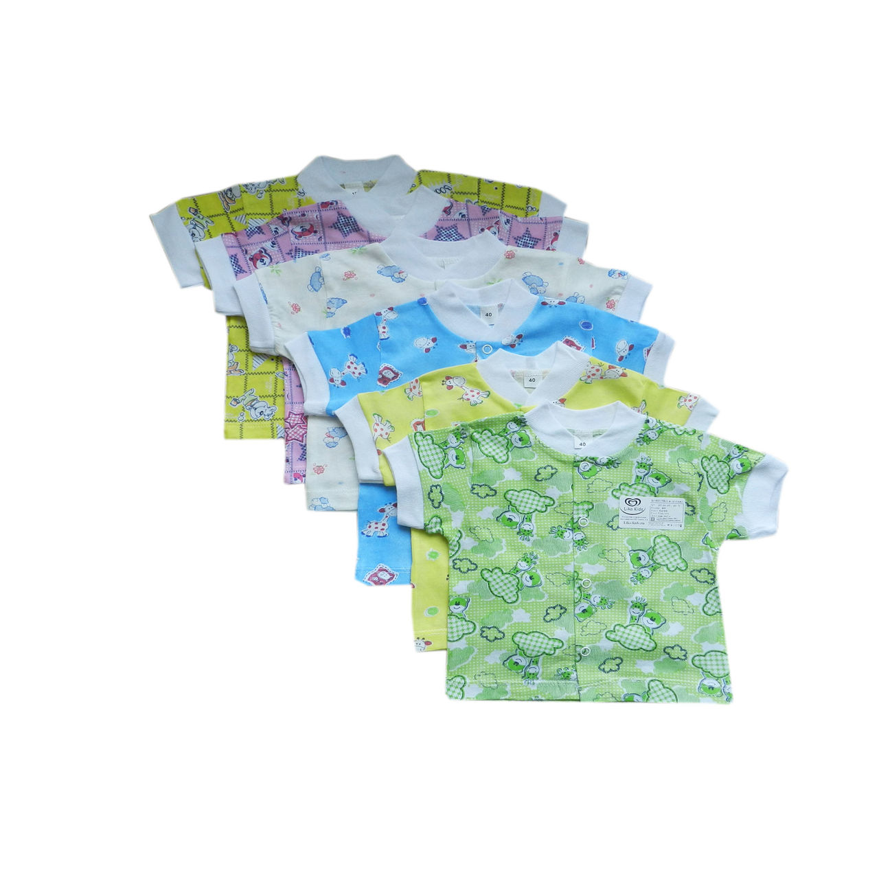 качественная одежда 090009/49 у кофточка ясельная кулир кнопка