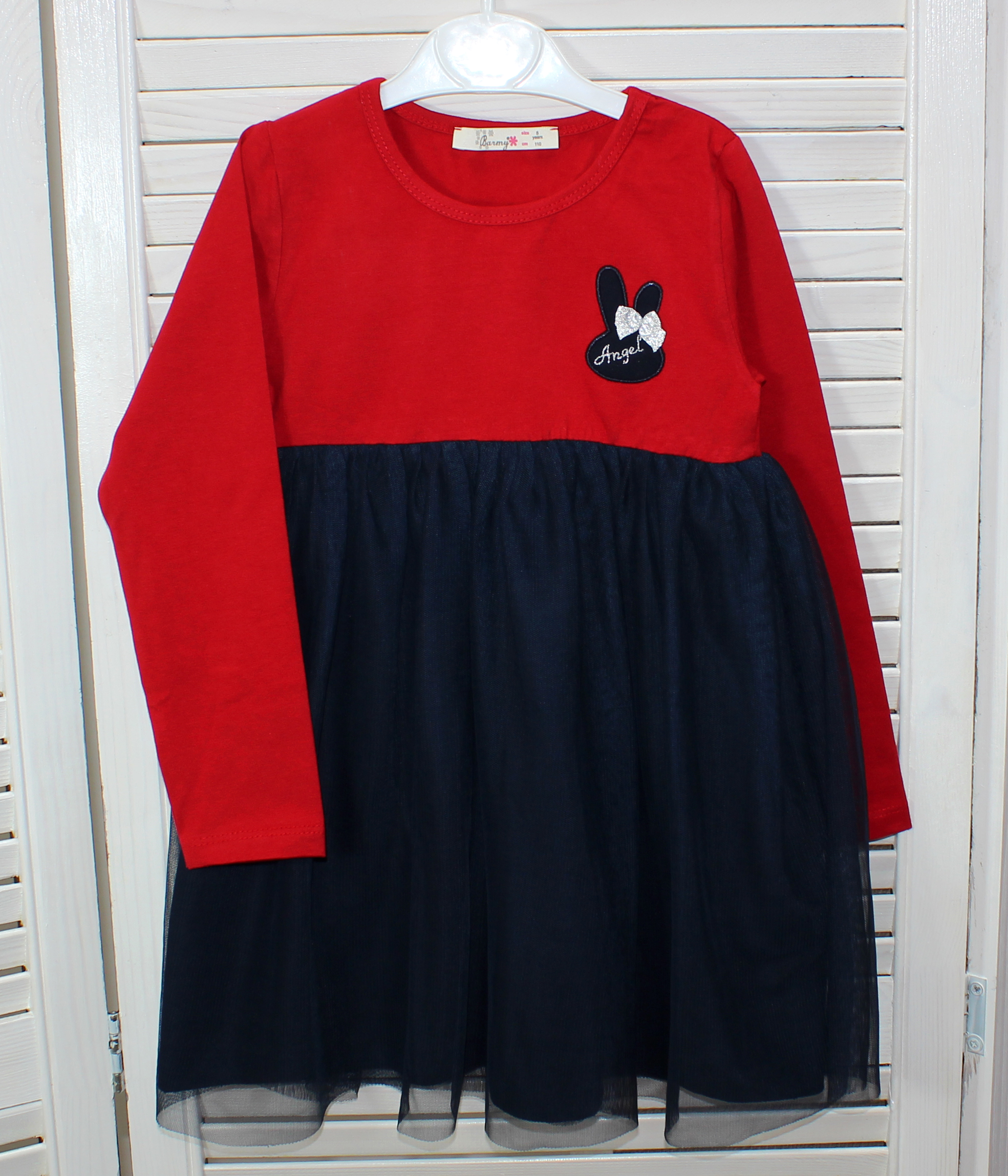 модная детская одежда 0335 платье для девочки