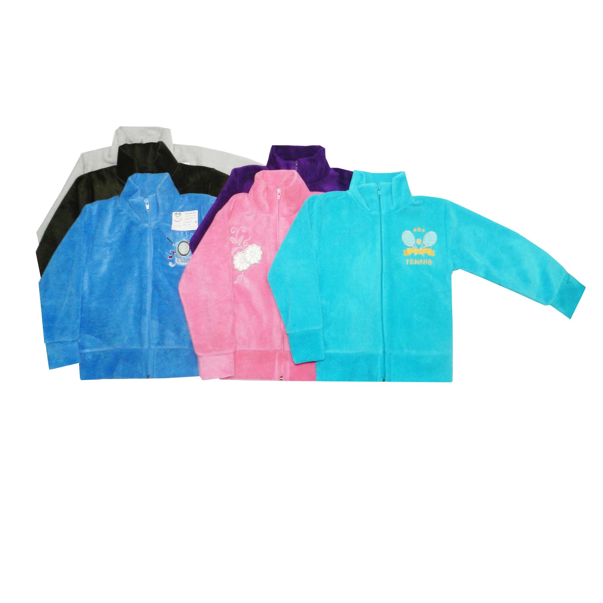 качественная одежда 0245/53 у куртка детская полар с вышивкой