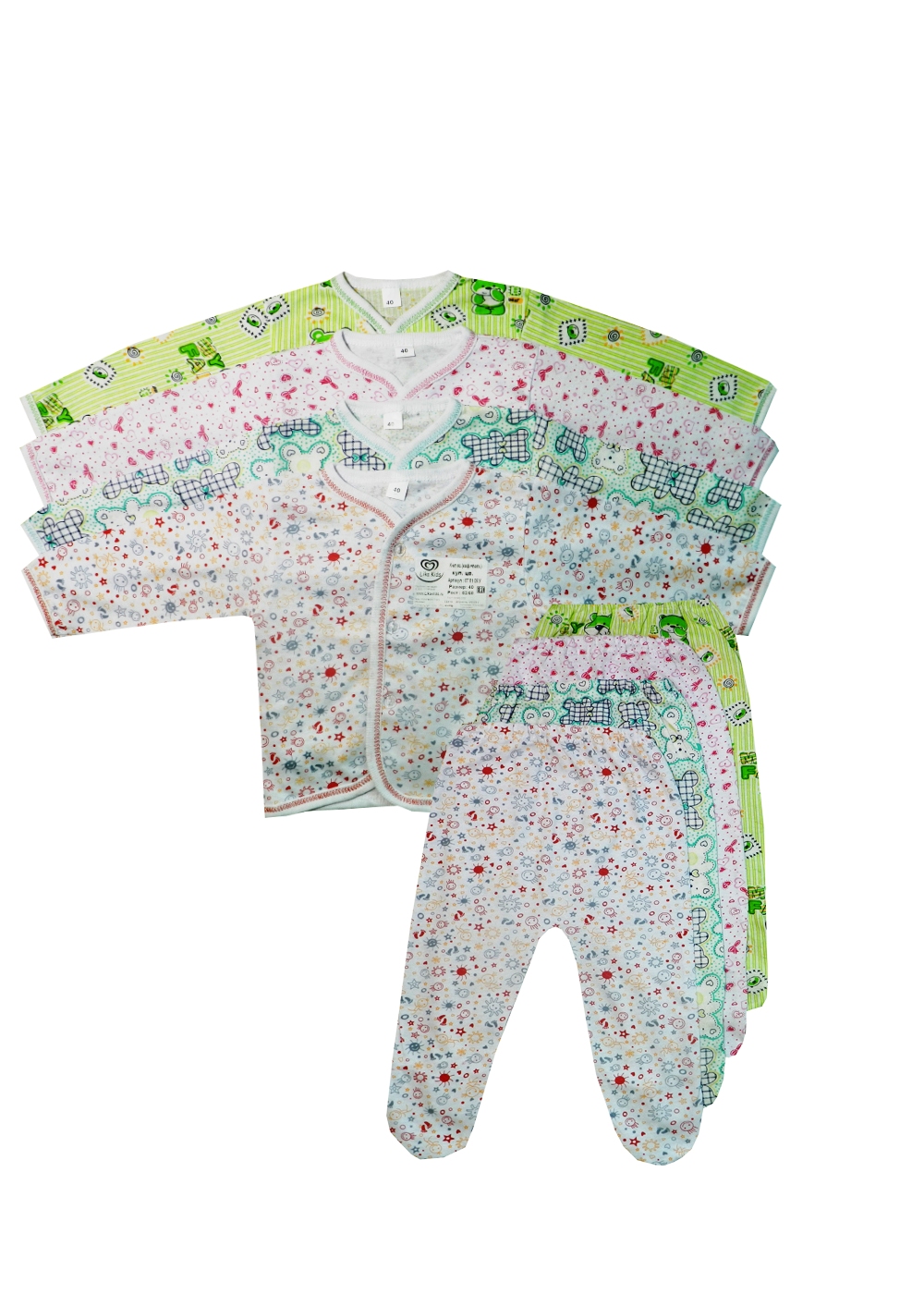 качественная одежда 070105/1 у комплект ясельный кулир