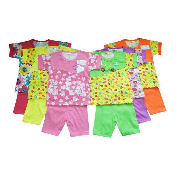 0398 У Комплект для девочки кулир с вышивкой