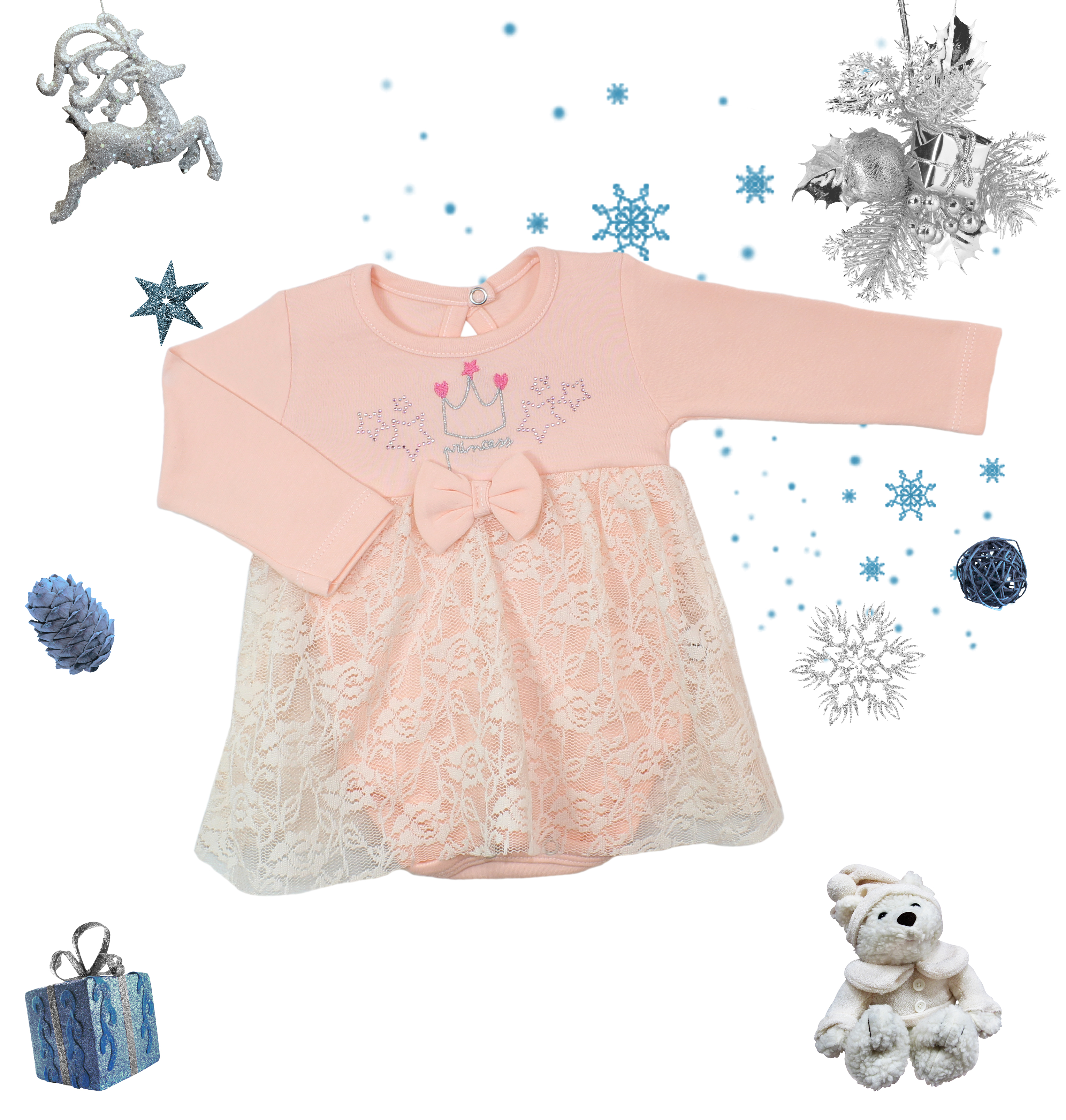 5801 Боди  с юбкой