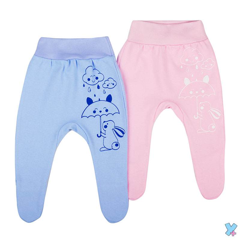 006п Ползунки на широкой резинке (интерлок, печать)