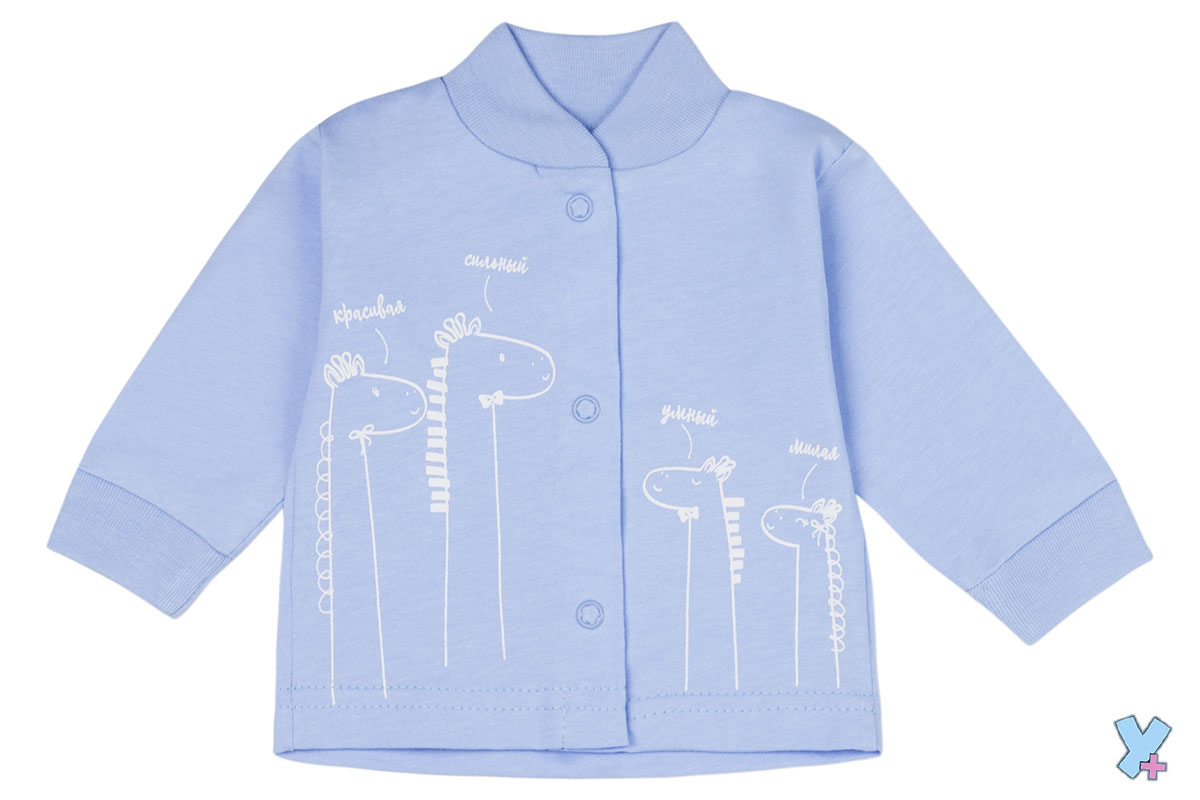 002/2п Кофточка ясельная (кулир, печать) купить + умка +	