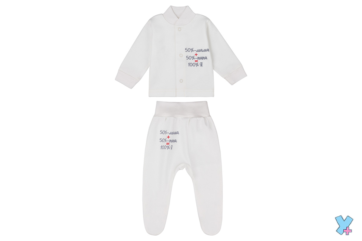 002/006п Комплект ползунки, кофточка (интерлок, печать)