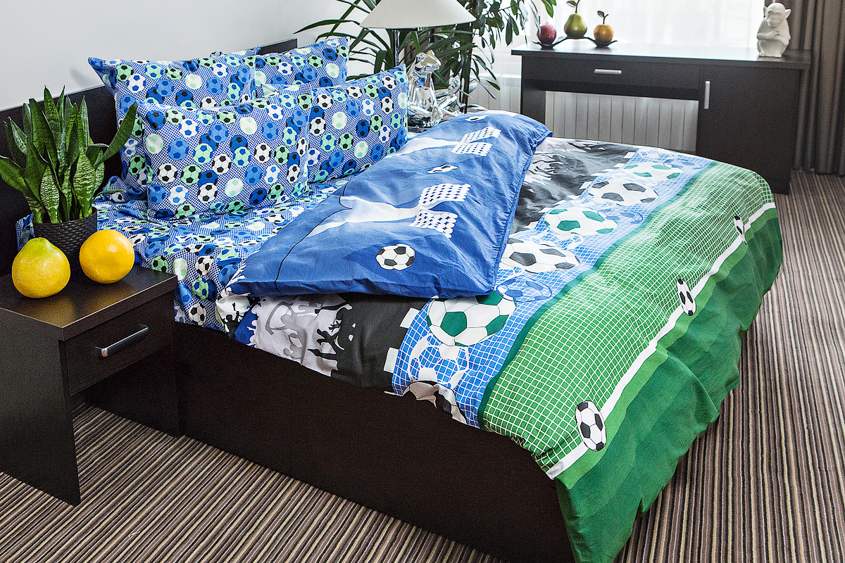 качественный кпб поплин 1,5 сп ночь нежна