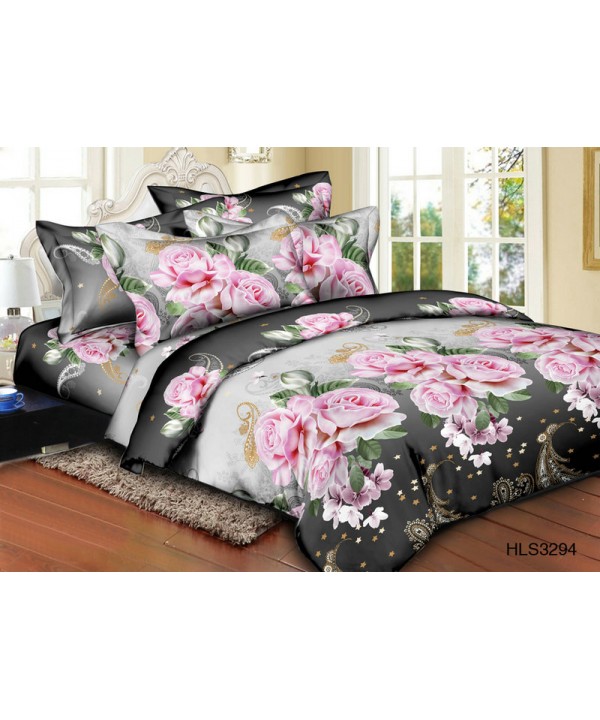 качественный кпб сатин 2 сп. камея