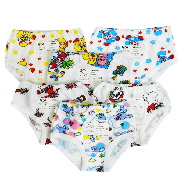 Плавки для девочки кулир