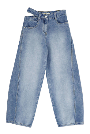 модная детская одежда 22142 брюки для девочки