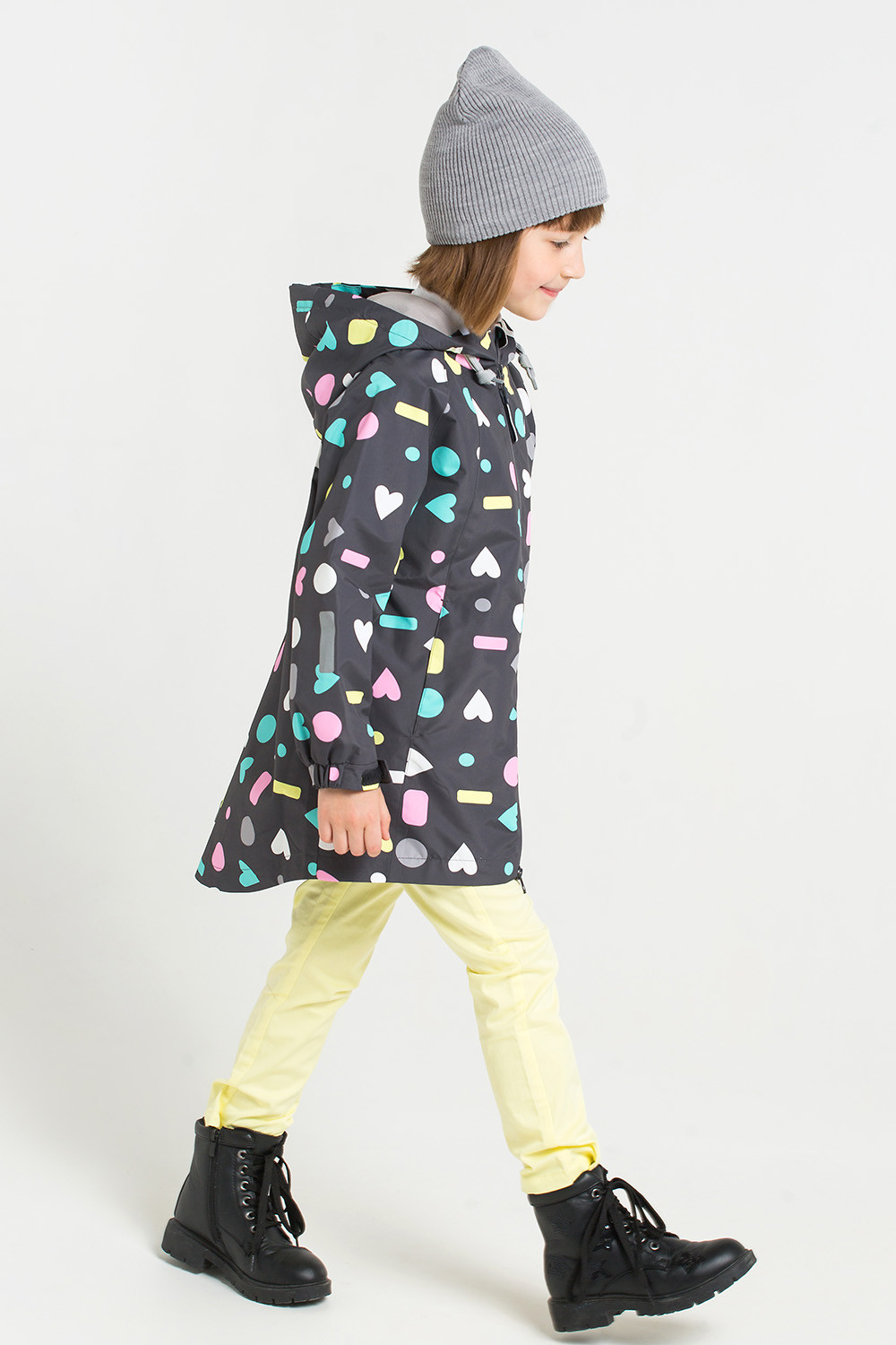 32075/н/1 ВК ГР Плащ для девочки весна/осень для детей