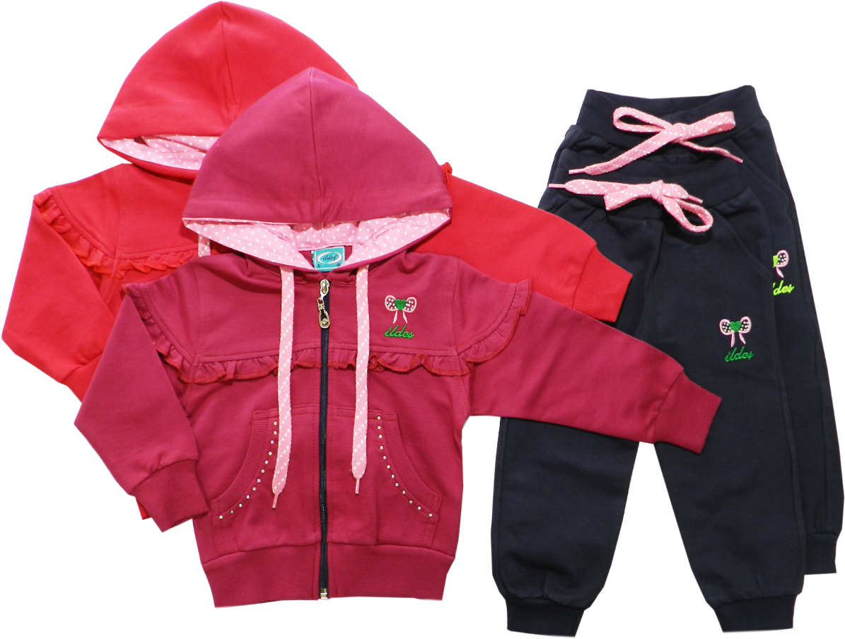 модная детская одежда 6140 костюм для девочки