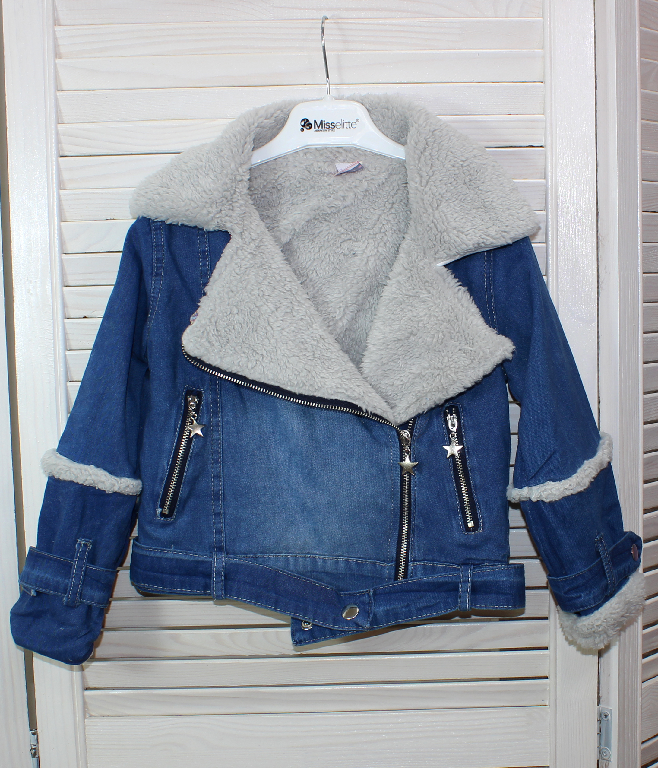 3755 Джинсовка для девочки