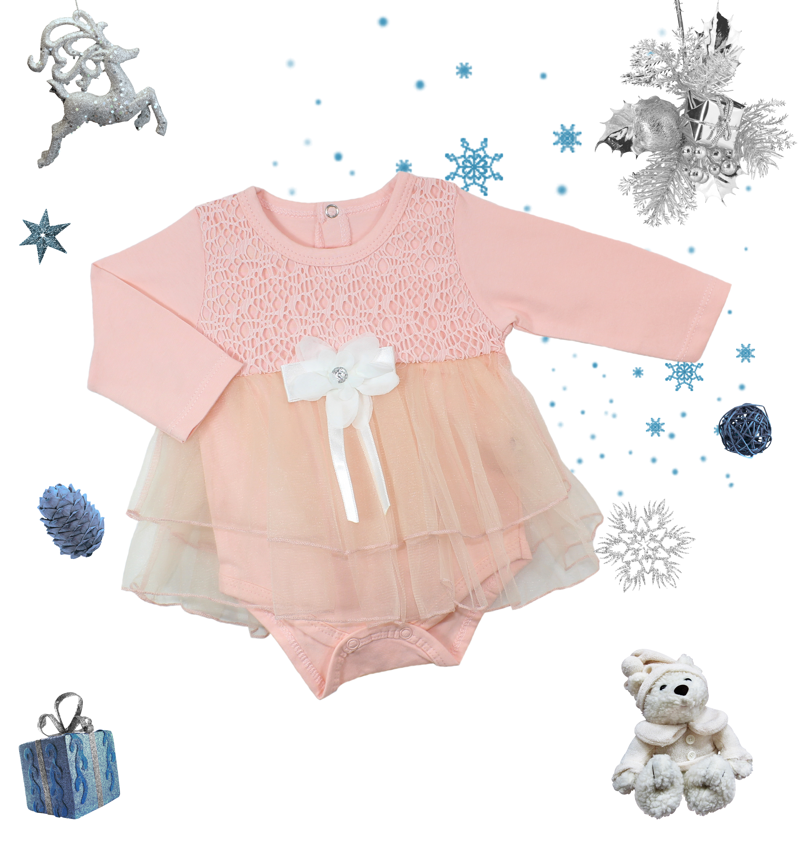 1029 Боди с юбкой