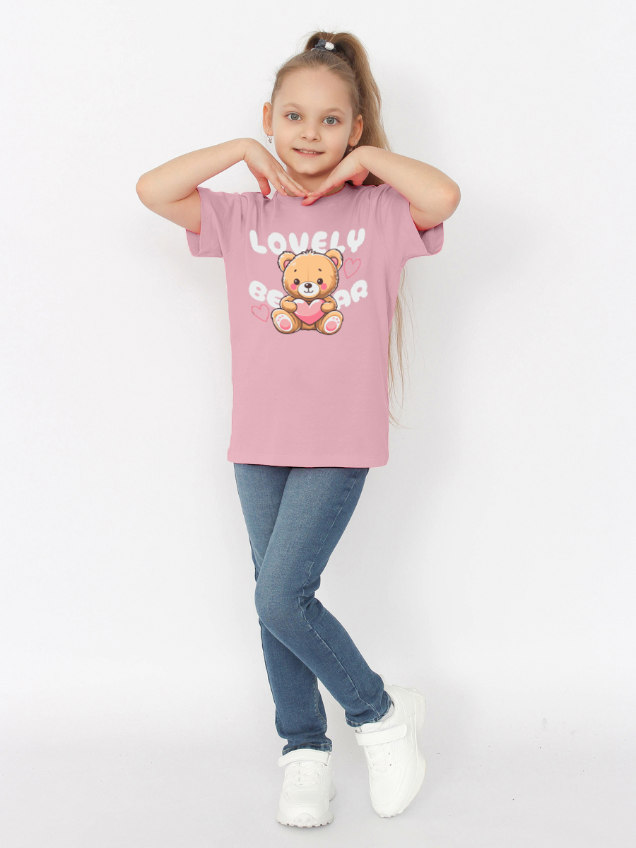 модная детская одежда 64275 футболка для девочки 