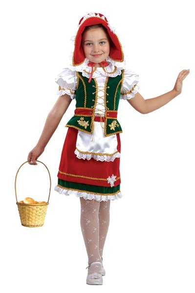 408 Карнавальный костюм Красная Шапочка