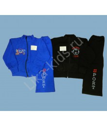 0446  У Костюм детский однотонный с вышивкой