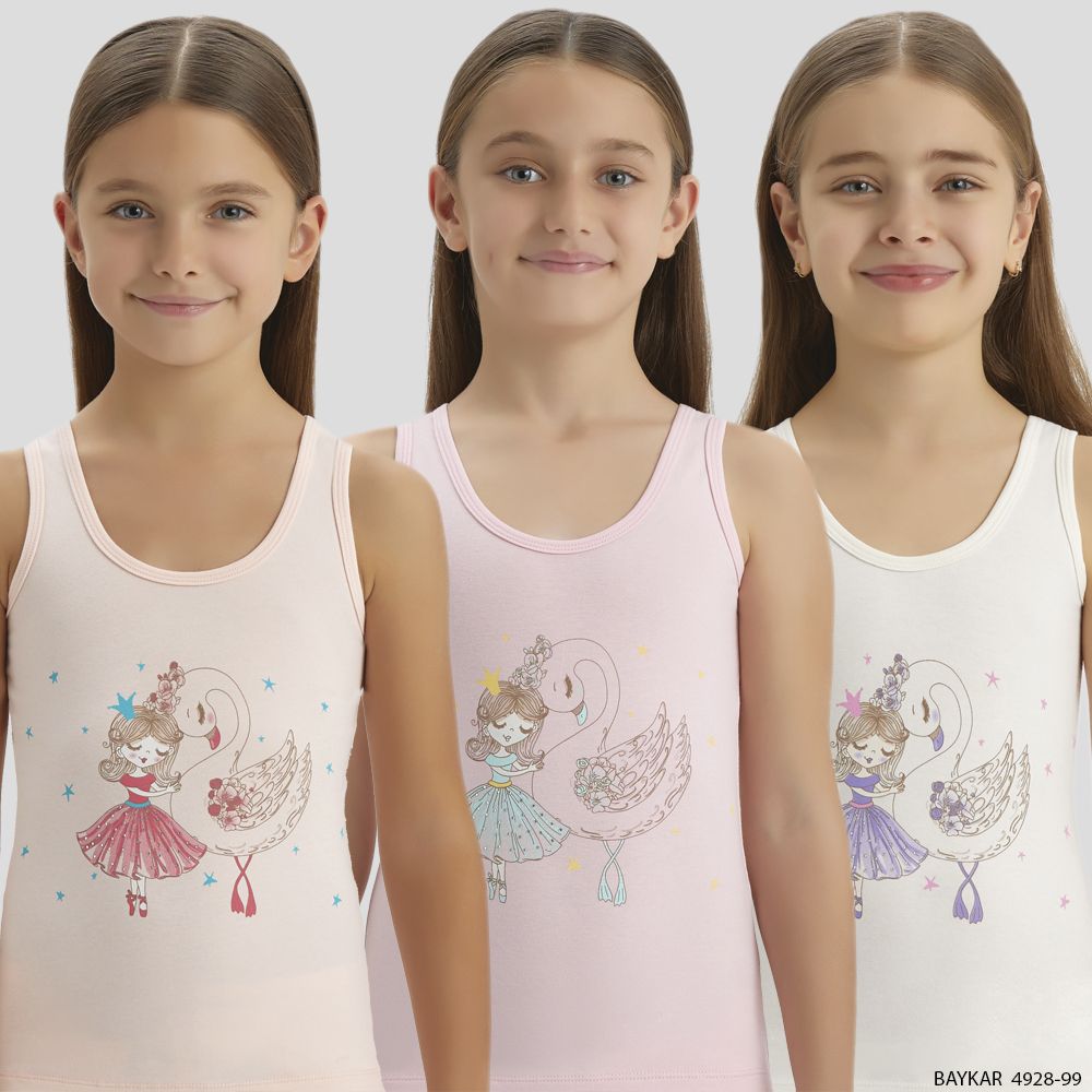 модная детская одежда 4928 майка для девочки