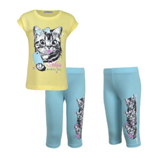 модная детская одежда 02-81 комплект для девочки