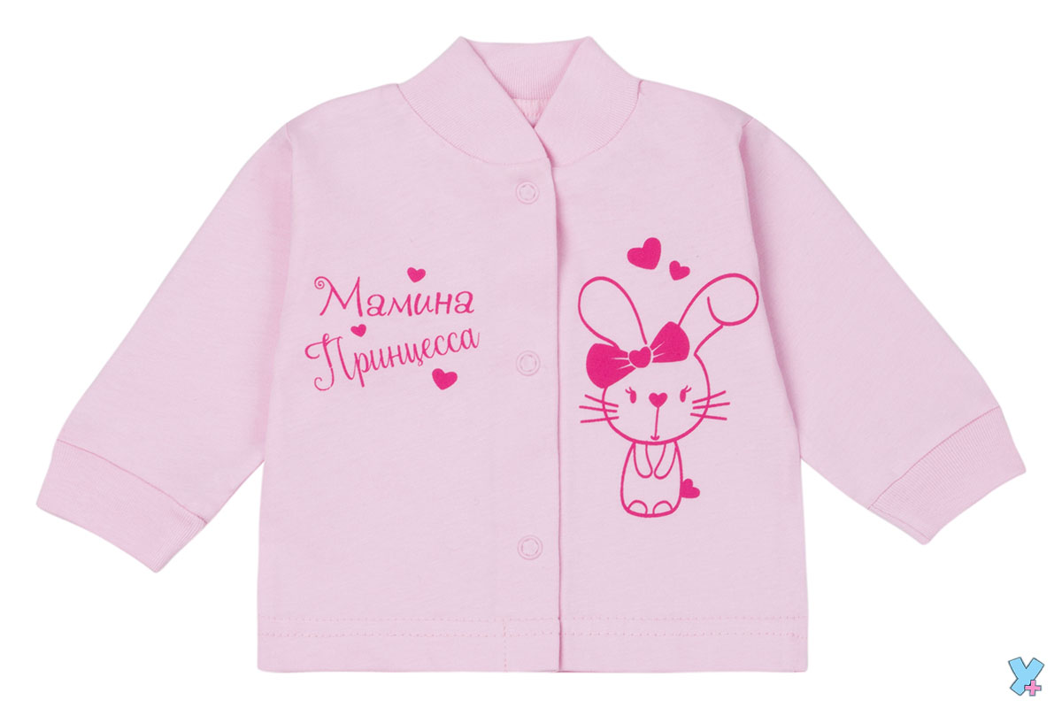 002/2п Кофточка ясельная (кулир, печать) купить + умка +	