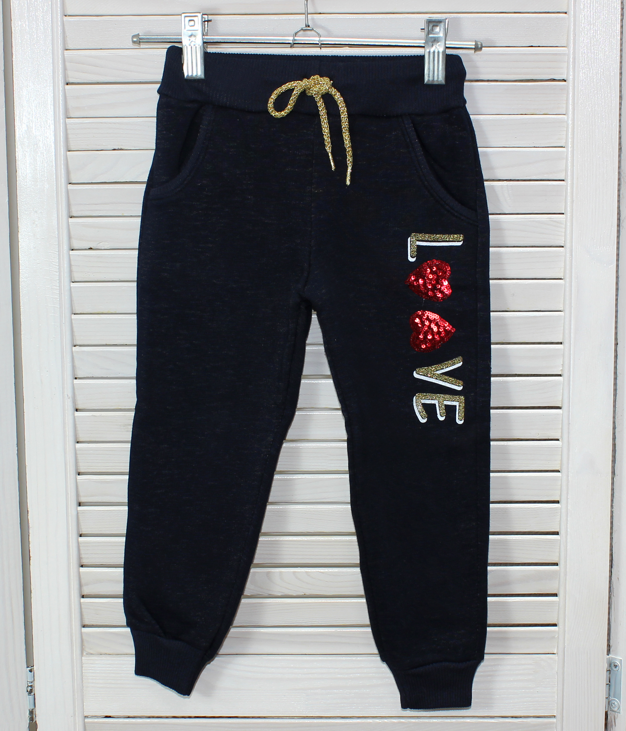 модная детская одежда 5949 брюки для девочки(начес)