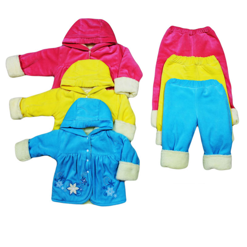 качественная одежда 070013 у комплект ясельный велюр