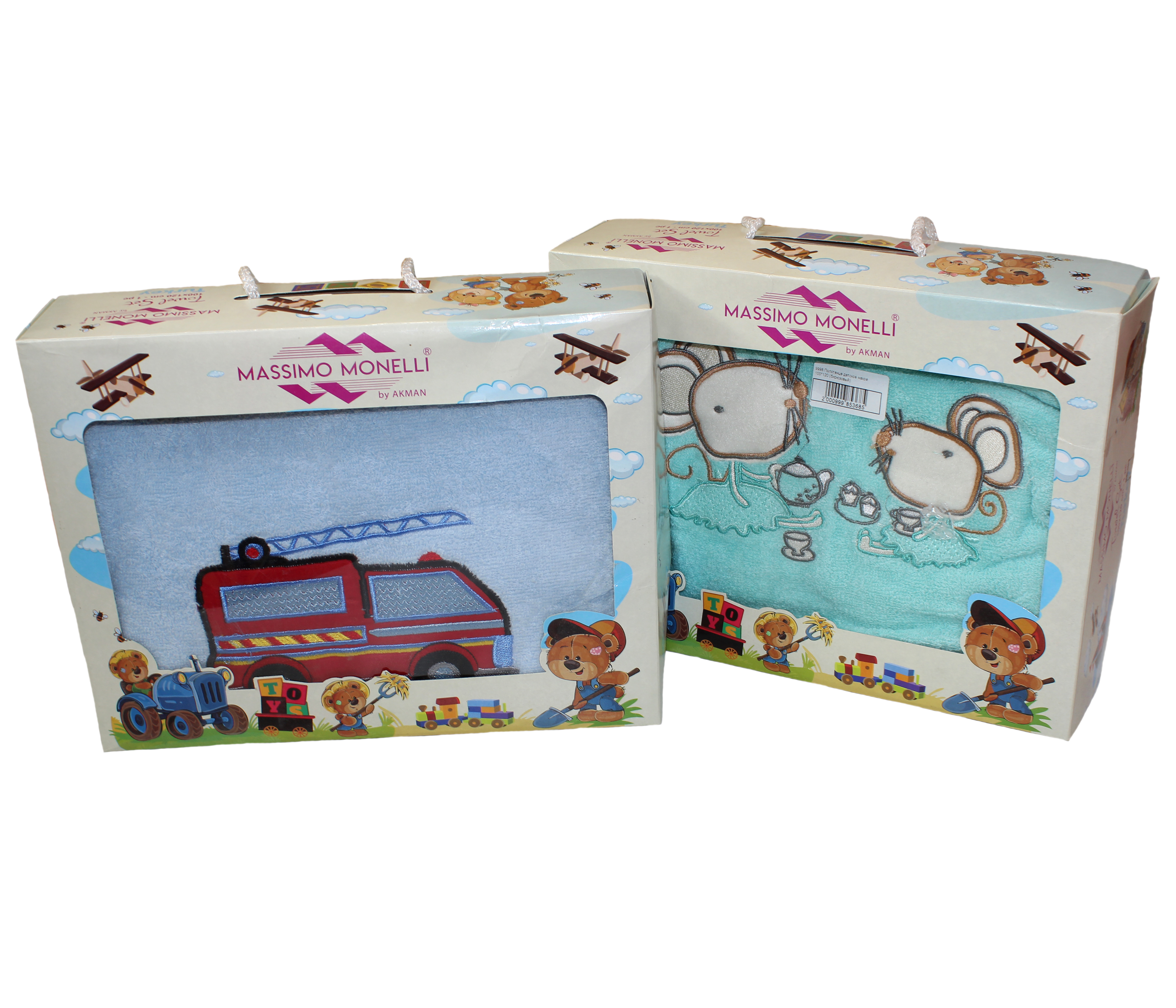 качественный 9998 полотенце детское махра 100*120