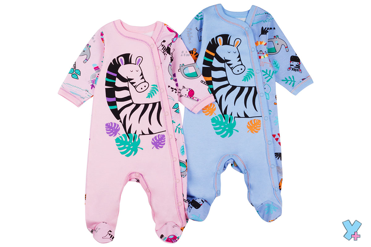 411 Комбинезон интерлок с печатью