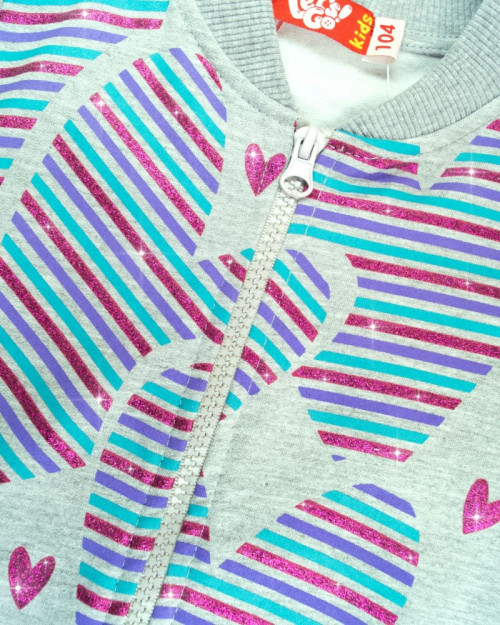 модная детская одежда 61240 джемпер для девочки 