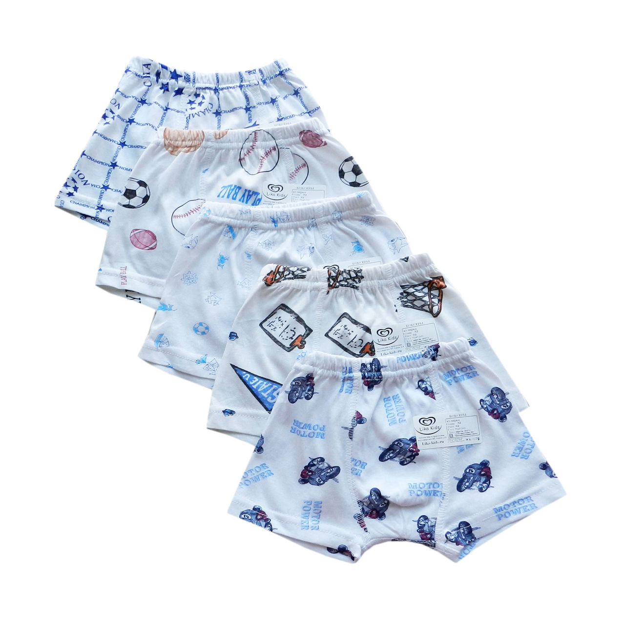 Боксеры кулир для мальчика