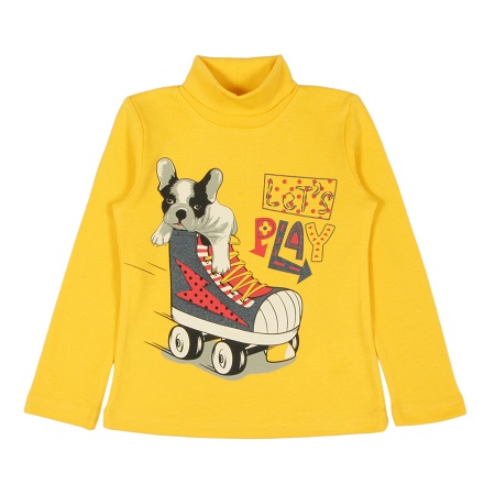 модная детская одежда 62519 водолазка для девочки