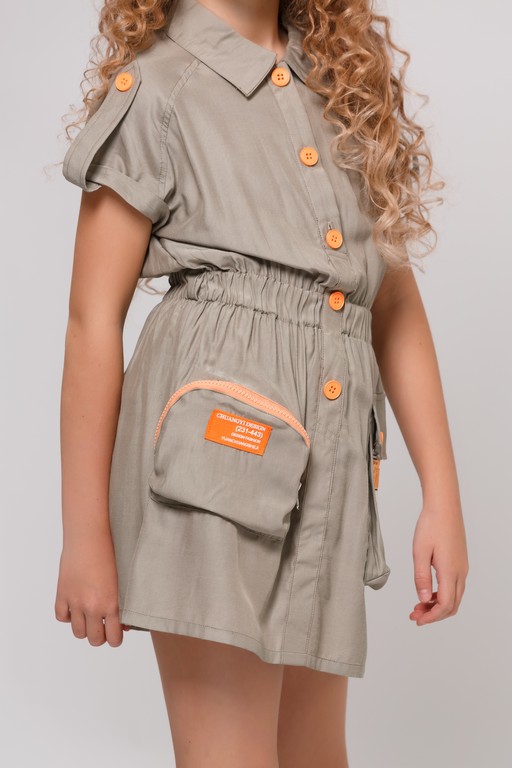 модная детская одежда 21057 комбинезон для девочки